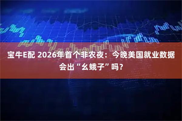宝牛E配 2026年首个非农夜:今晚美国就业数据会出“幺蛾子”吗?
